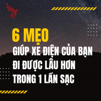 6 Mẹo Giúp Xe Điện Của Bạn Đi Được Lâu Hơn Trong 1 Lần Sạc