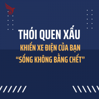 Thói Quen Xấu Khiến Xe Điện Của Bạn "Sống Không Bằng Chết"