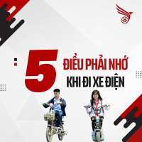 5 Điều Bắt Buộc Phải Nhớ Khi Đi Xe Điện
