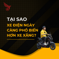 Tại sao xe điện ngày càng phổ biến hơn xe xăng?