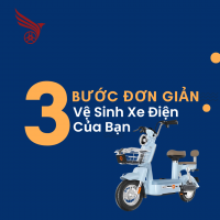3 Bước Đơn Giản Để Vệ Sinh Xe Điện Của Bạn