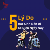 5 Lý Do Học Sinh Nên Đi Xe Điện Ngày Nay