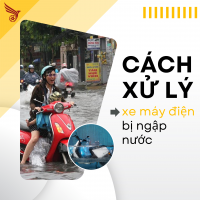 Cách xử lý xe máy điện bị ngập nước
