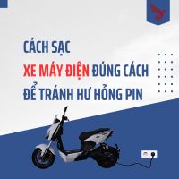 Cách Sạc Xe Máy Điện Đúng Cách Để Tránh Hư Hỏng Pin