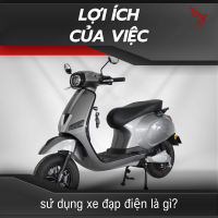 Lợi ích của việc sử dụng xe đạp điện là gì?