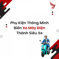 Phụ Kiện Thông Minh Biến Xe Máy Điện Thành Siêu Xe