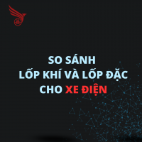 So Sánh Lốp Khí Và Lốp Đặc Cho Xe Điện