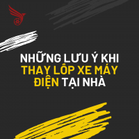 Những Lưu Ý Khi Thay Lốp Xe Máy Điện Tại Nhà
