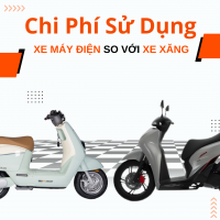 Chi Phí Sử Dụng Xe Máy Điện So Với Xe Xăng