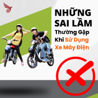 Những Sai Lầm Thường Gặp Khi Sử Dụng Xe Máy Điện