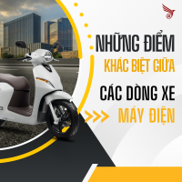 Những Điểm Khác Biệt Giữa Các Dòng Xe Máy Điện