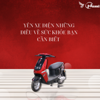 YÊN XE ĐIỆN VÀ SỨC KHỎE NHỮNG ĐIỀU BẠN CẦN BIẾT