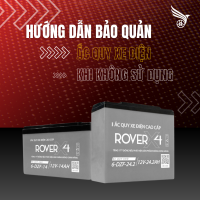 Hướng Dẫn Bảo Quản Ắc Quy Xe Điện Khi Không Sử Dụng