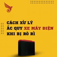 Cách Xử Lý Ắc Quy Xe Máy Điện Khi Bị Rò Rỉ