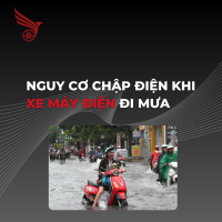 Nguy Cơ Chập Điện Khi Xe Máy Điện Đi Mưa