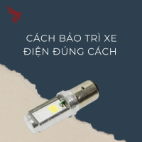CÁCH BẢO TRÌ XE ĐIỆN ĐÚNG CÁCH