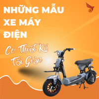Những Mẫu Xe Máy Điện Có Thiết Kế Tối Giản