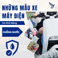 Những Mẫu Xe Máy Điện Có Khả Năng Chống Nước