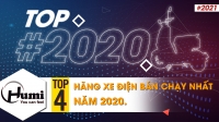 TOP 4 Hãng xe máy điện bán chạy nhất Việt Nam năm 2020, 2021