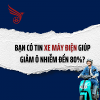 Bạn Có Tin Xe Máy Điện Giúp Giảm Ô Nhiễm Đến 80%?