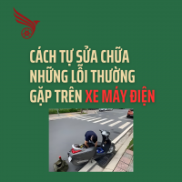 Cách Tự Sửa Chữa Những Lỗi Thường Gặp Trên Xe Máy Điện