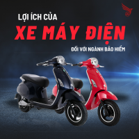 Lợi ích của xe máy điện đối với ngành bảo hiểm