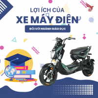 Lợi ích của xe máy điện đối với ngành giáo dục