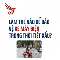 Làm Thế Nào Để Bảo Vệ Xe Máy Điện Trong Thời Tiết Xấu?