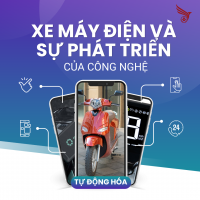 Xe máy điện và sự phát triển của công nghệ tự động hóa