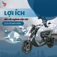 Lợi ích của xe máy điện đối với ngành vận tải