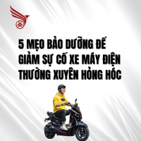 5 Mẹo Bảo Dưỡng Để Giảm Sự Cố Xe Máy Điện Thường Xuyên Hỏng Hóc