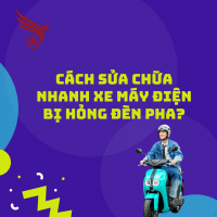 Cách Sửa Chữa Nhanh Xe Máy Điện Bị Hỏng Đèn Pha?