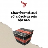 TĂNG TÍNH THẨM MỸ VỚI GIÓ MÂY XE ĐIỆN ĐỘC ĐÁO