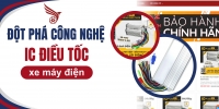 Đột phá công nghệ IC điều tốc xe máy điện