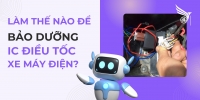 Làm thế nào để bảo dưỡng IC điều tốc xe máy điện?