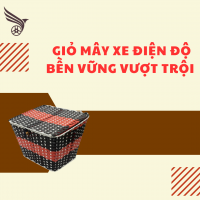 GIỎ MÂY XE ĐIỆN - ĐỘ BỀN VƯỢT TRỘI