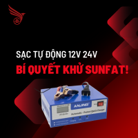 Sạc Pin Chỉ Trong Phút Chốc Với Sạc Tự Động 12V 24V - Bí Quyết Khử Sunfat!