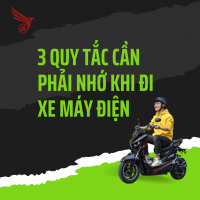 3 Quy Tắc Cần Phải Nhớ Khi Đi Xe Máy Điện