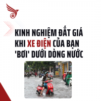 Kinh Nghiệm Đắt Giá Khi Xe Điện Của Bạn 'Bơi' Dưới Dòng Nước