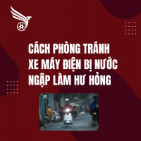 Cách Phòng Tránh Xe Máy Điện Bị Nước Ngập Làm Hư Hỏng